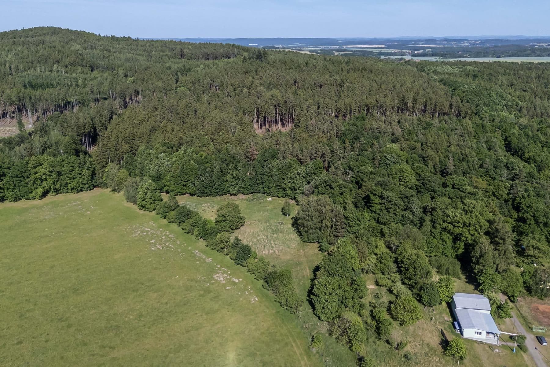 plot for sale, 4,612 m², Hluboš, Středočeský Region plot for sale, 4,612 m², Hluboš, Středočeský Region