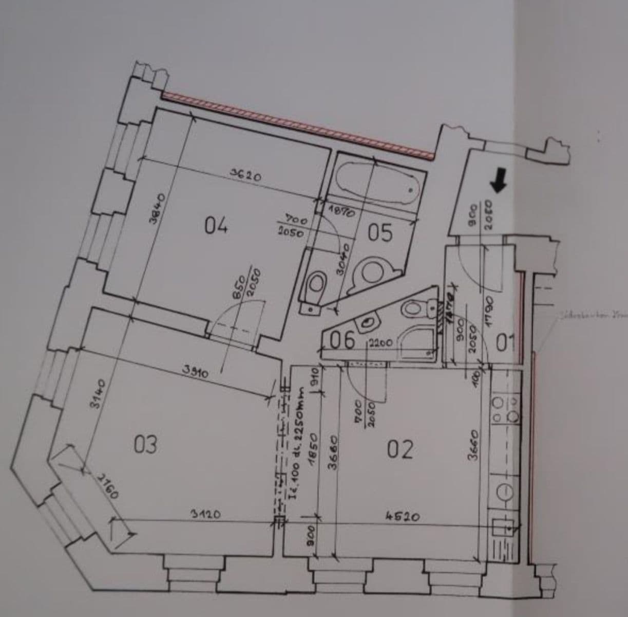 2 bedroom with open-plan kitchen flat to rent, 67 m², Koubkova, Prague, Prague 2 bedroom with open-plan kitchen flat to rent, 67 m², Koubkova, Prague, Prague