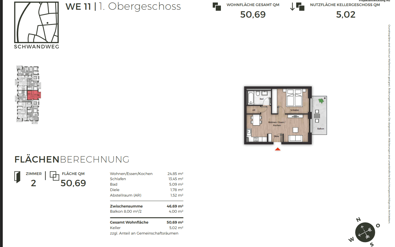 2 bedroom flat for sale, 51 m², Schwandweg 45, Fürth, Bavaria 2 bedroom flat for sale, 51 m², Schwandweg 45, Fürth, Bavaria