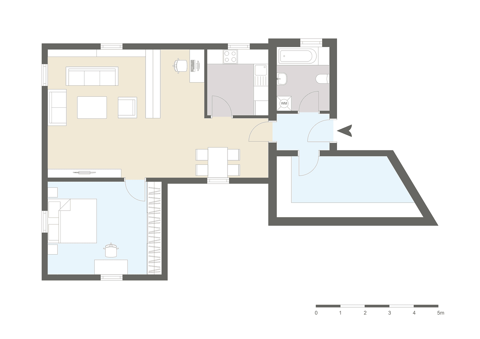3 bedroom flat to rent, 85 m², Dorfstr. 9, Stocksee, Schleswig-Holstein 3 bedroom flat to rent, 85 m², Dorfstr. 9, Stocksee, Schleswig-Holstein