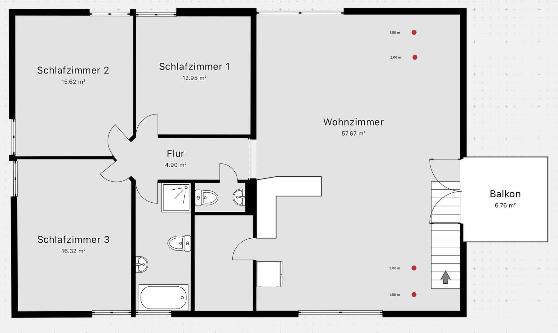 2 bedroom with open-plan kitchen flat to rent, 110 m², Mittelstr. 7, Bad Salzdetfurth, Lower Saxony 2 bedroom with open-plan kitchen flat to rent, 110 m², Mittelstr. 7, Bad Salzdetfurth, Lower Saxony