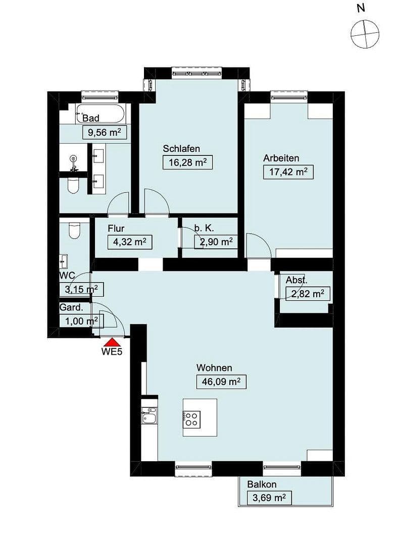 3 bedroom flat for sale, 105 m², Düsseldorf, North Rhine-Westphalia 3 bedroom flat for sale, 105 m², Düsseldorf, North Rhine-Westphalia
