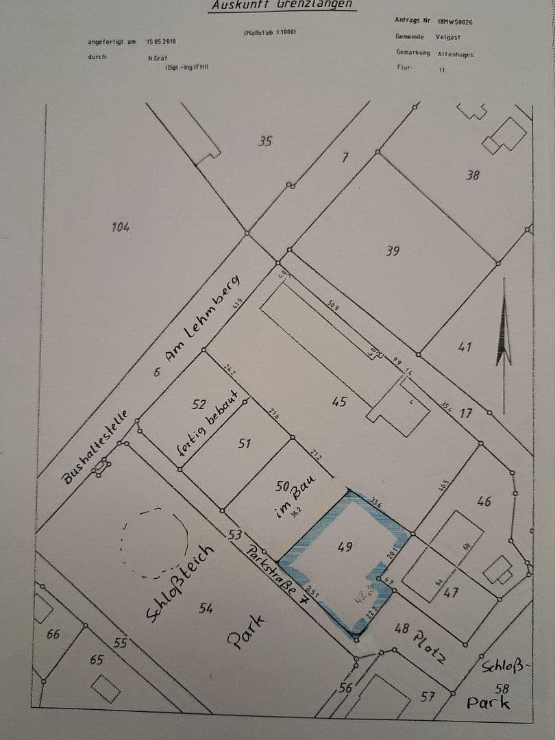 plot for sale, 1,300 m², Parkstraße 7, Velgast, Mecklenburg-Vorpommern plot for sale, 1,300 m², Parkstraße 7, Velgast, Mecklenburg-Vorpommern