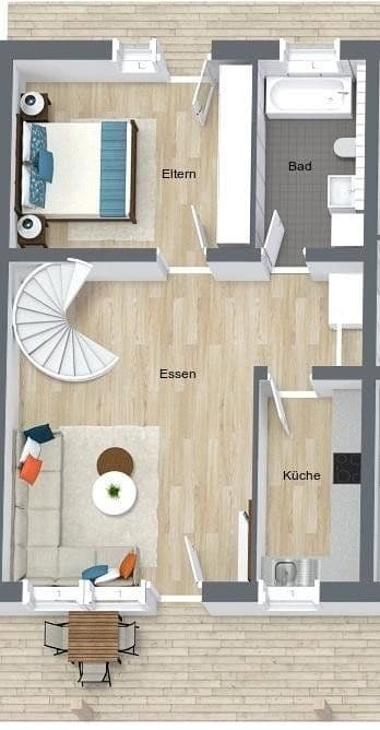 4 bedroom flat to rent, 90 m², Neuwied, Rhineland-Palatinate 4 bedroom flat to rent, 90 m², Neuwied, Rhineland-Palatinate