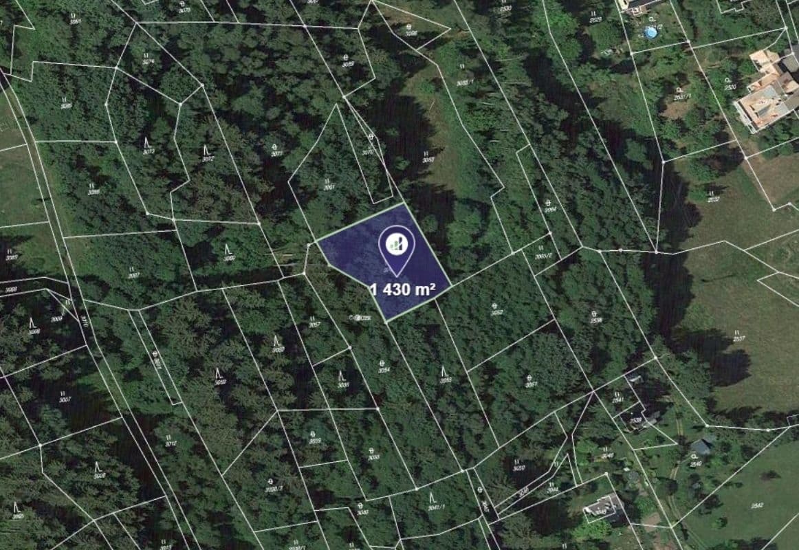 plot for sale, 1,430 m², Velké Hamry, Liberecký Region plot for sale, 1,430 m², Velké Hamry, Liberecký Region