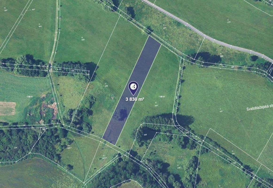 plot for sale, 3,830 m², Starý Plzenec, Plzeňský Region plot for sale, 3,830 m², Starý Plzenec, Plzeňský Region