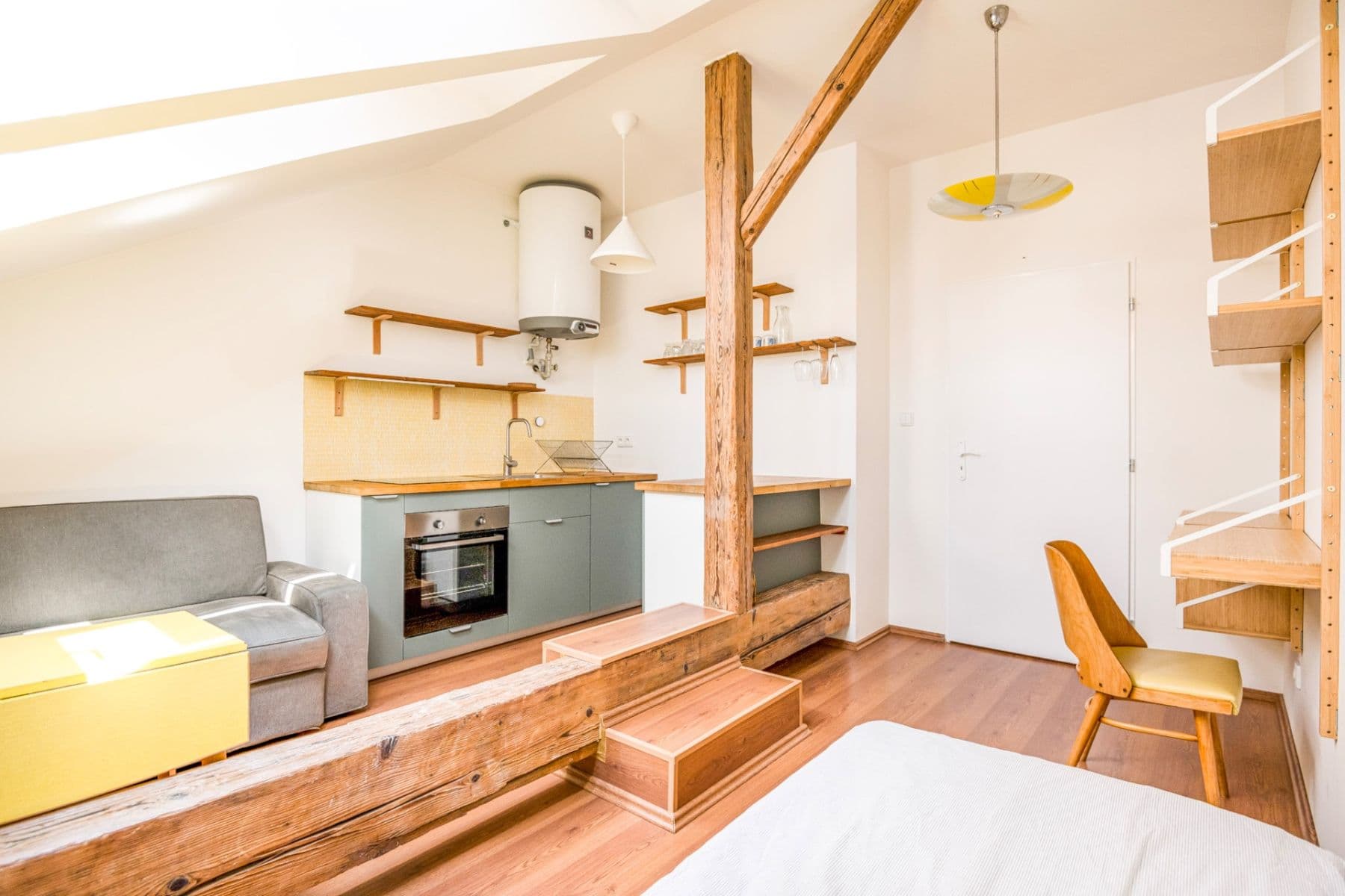 Studio flat to rent, 28 m², Legerova, Prague, Prague Studio flat to rent, 28 m², Legerova, Prague, Prague