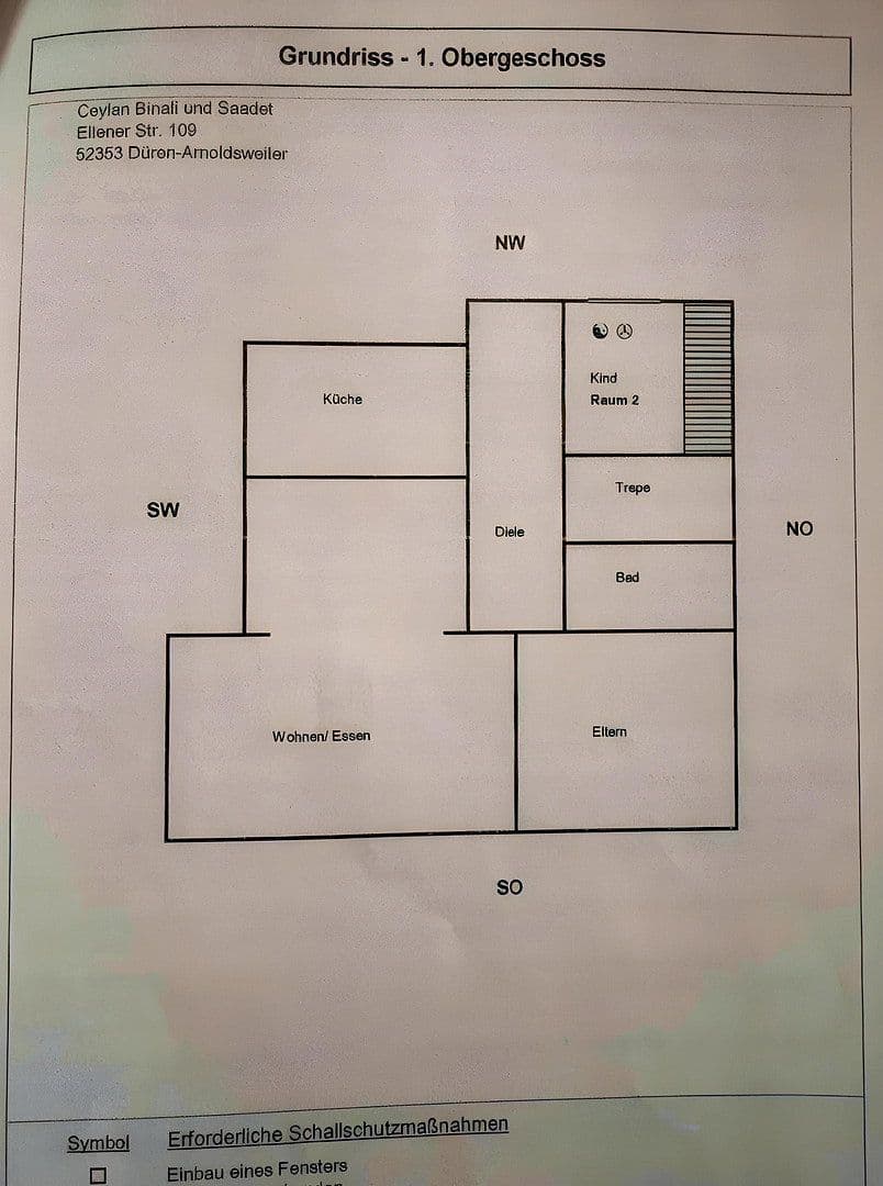 3 bedroom flat to rent, 92 m², Ellener Straße 109, Düren, North Rhine-Westphalia 3 bedroom flat to rent, 92 m², Ellener Straße 109, Düren, North Rhine-Westphalia