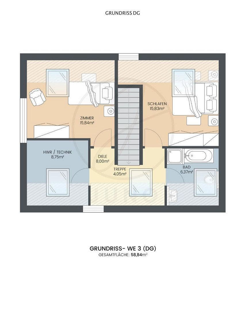 4 bedroom flat to rent, 127 m², Maintal, Hesse 4 bedroom flat to rent, 127 m², Maintal, Hesse