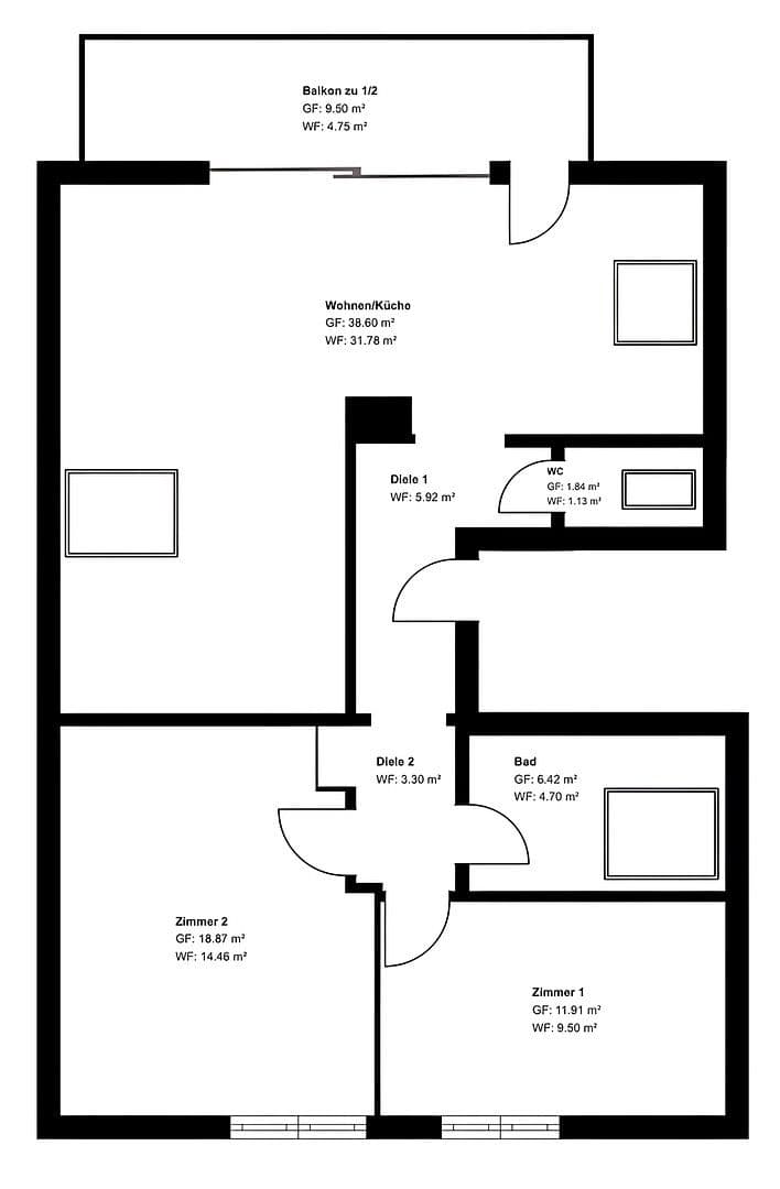 3 bedroom flat to rent, 75 m², Friedrich-Rothfuss-Straße 3, Freudenstadt, Baden-Württemberg 3 bedroom flat to rent, 75 m², Friedrich-Rothfuss-Straße 3, Freudenstadt, Baden-Württemberg
