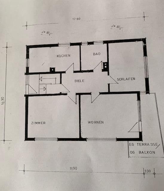 3 bedroom flat to rent, 100 m², Bruchsal, Baden-Württemberg 3 bedroom flat to rent, 100 m², Bruchsal, Baden-Württemberg