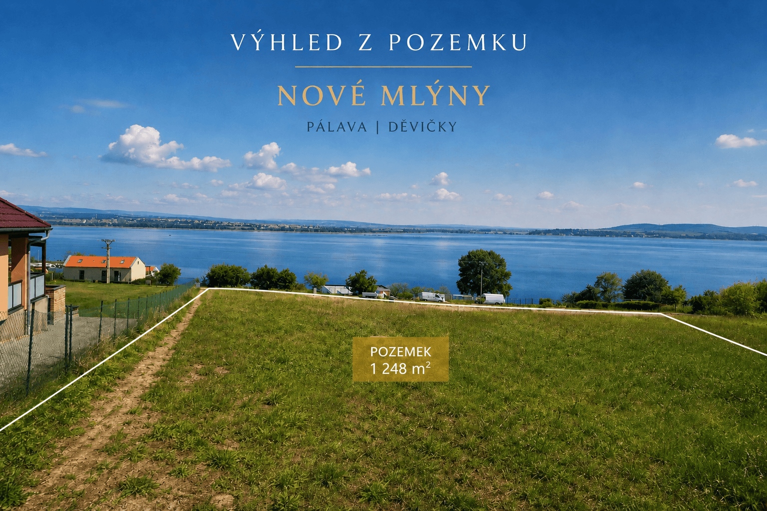plot for sale, 1,248 m², Pavlov, Jihomoravský Region plot for sale, 1,248 m², Pavlov, Jihomoravský Region