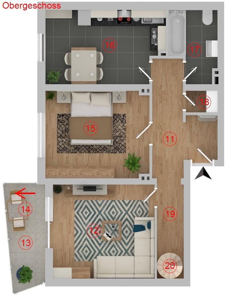 5 bedroom flat to rent, 145 m², Hägener Straße 61, Remscheid, North Rhine-Westphalia 5 bedroom flat to rent, 145 m², Hägener Straße 61, Remscheid, North Rhine-Westphalia