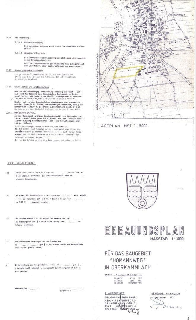 plot for sale, 619 m², Leutenberg, Kammlach, Bavaria plot for sale, 619 m², Leutenberg, Kammlach, Bavaria