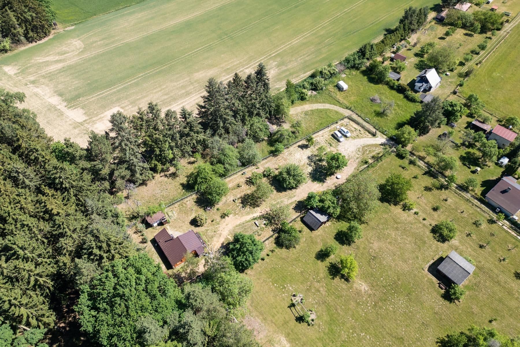 recreational property for sale, 2,198 m², Strunkovice nad Blanicí, Jihočeský Region recreational property for sale, 2,198 m², Strunkovice nad Blanicí, Jihočeský Region