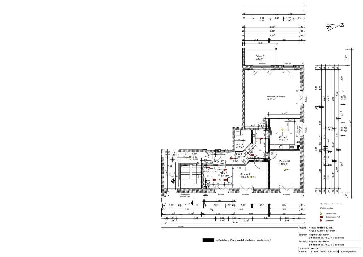3 bedroom flat for sale, 106 m², Kurze Str. 11, Sittensen, Lower Saxony 3 bedroom flat for sale, 106 m², Kurze Str. 11, Sittensen, Lower Saxony
