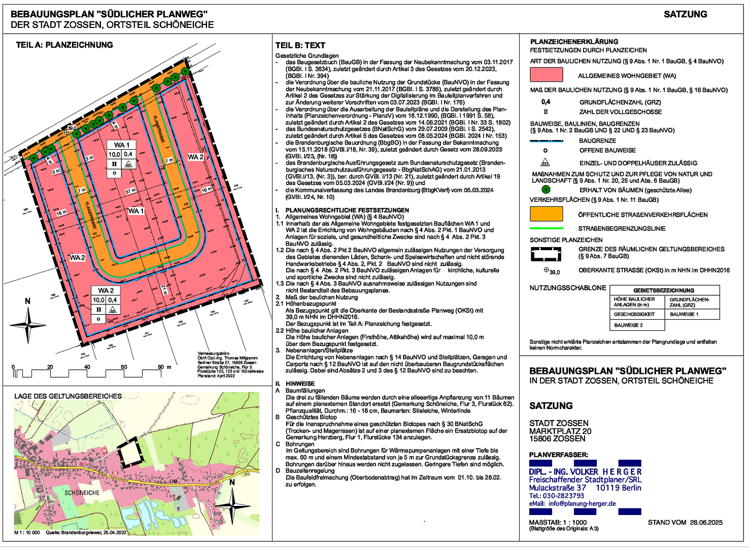 plot for sale, 729 m², Planweg, Zossen, Brandenburg plot for sale, 729 m², Planweg, Zossen, Brandenburg