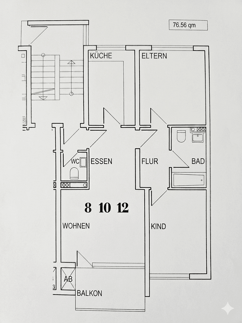 2 bedroom with open-plan kitchen flat for sale, 77 m², Riemker Str. 24, Bochum, North Rhine-Westphalia 2 bedroom with open-plan kitchen flat for sale, 77 m², Riemker Str. 24, Bochum, North Rhine-Westphalia