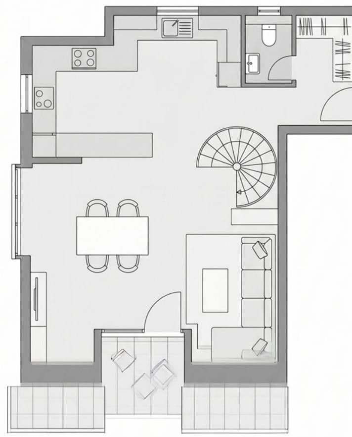 1 bedroom with open-plan kitchen flat to rent, 80 m², Korntal-Münchingen, Baden-Württemberg 1 bedroom with open-plan kitchen flat to rent, 80 m², Korntal-Münchingen, Baden-Württemberg