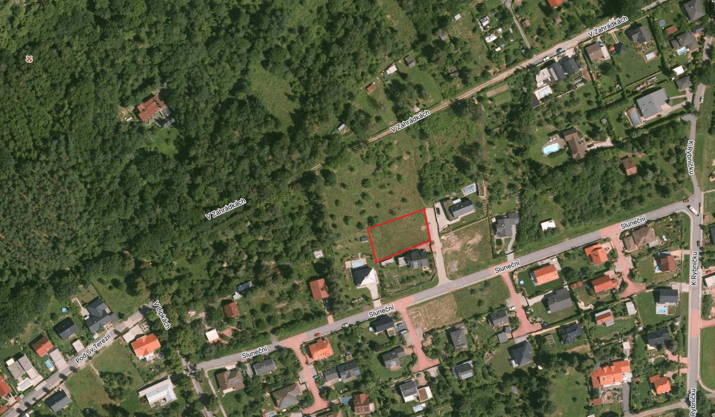 plot for sale, 1,250 m², Mníšek pod Brdy, Středočeský Region plot for sale, 1,250 m², Mníšek pod Brdy, Středočeský Region