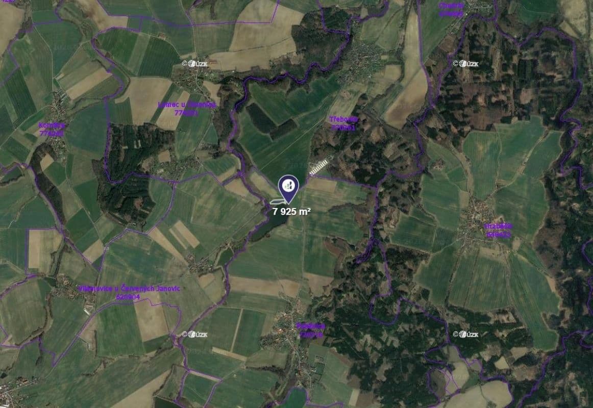 plot for sale, 7,925 m², Paběnice, Středočeský Region plot for sale, 7,925 m², Paběnice, Středočeský Region