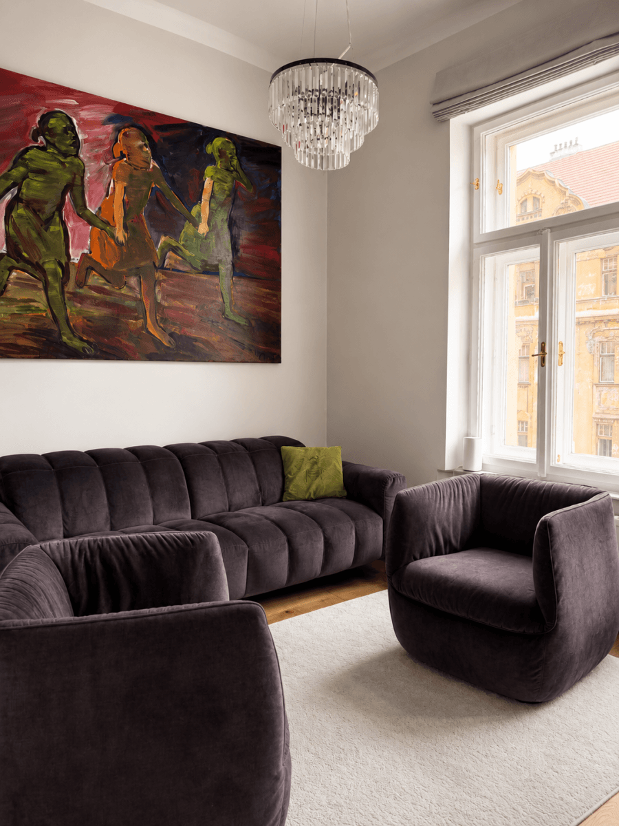 3 bedroom with open-plan kitchen flat to rent, 115 m², Dukelských hrdinů, Prague, Prague 3 bedroom with open-plan kitchen flat to rent, 115 m², Dukelských hrdinů, Prague, Prague