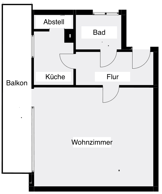 Studio flat to rent, 31 m², Bruchstraße 30, Krefeld, North Rhine-Westphalia Studio flat to rent, 31 m², Bruchstraße 30, Krefeld, North Rhine-Westphalia