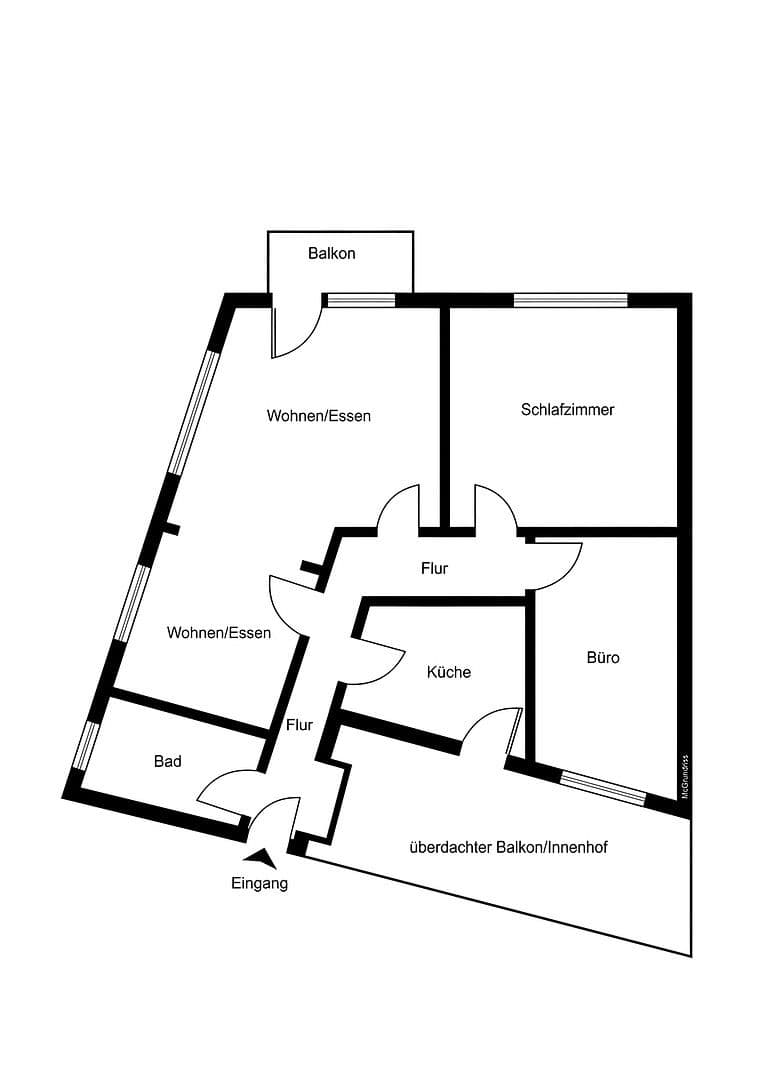 2 bedroom with open-plan kitchen flat to rent, 95 m², Oberstraße 2,, Ratingen, North Rhine-Westphalia 2 bedroom with open-plan kitchen flat to rent, 95 m², Oberstraße 2,, Ratingen, North Rhine-Westphalia