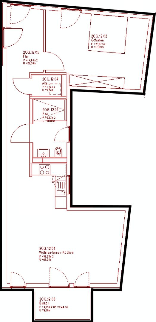 2 bedroom flat to rent, 78 m², Waldwiesenstraße 4, Kiel, Schleswig-Holstein 2 bedroom flat to rent, 78 m², Waldwiesenstraße 4, Kiel, Schleswig-Holstein