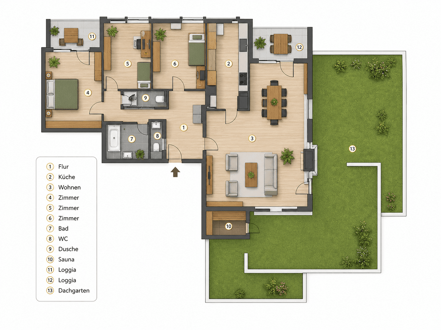 4 bedroom flat for sale, 134 m², Erkrath, North Rhine-Westphalia 4 bedroom flat for sale, 134 m², Erkrath, North Rhine-Westphalia