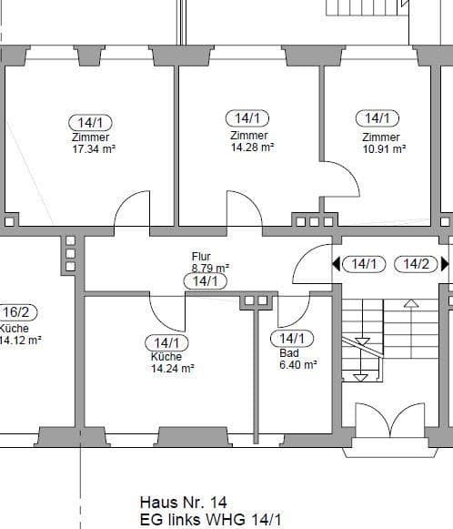 3 bedroom flat to rent, 71 m², Greflinger Str. 14, Regensburg, Bavaria 3 bedroom flat to rent, 71 m², Greflinger Str. 14, Regensburg, Bavaria