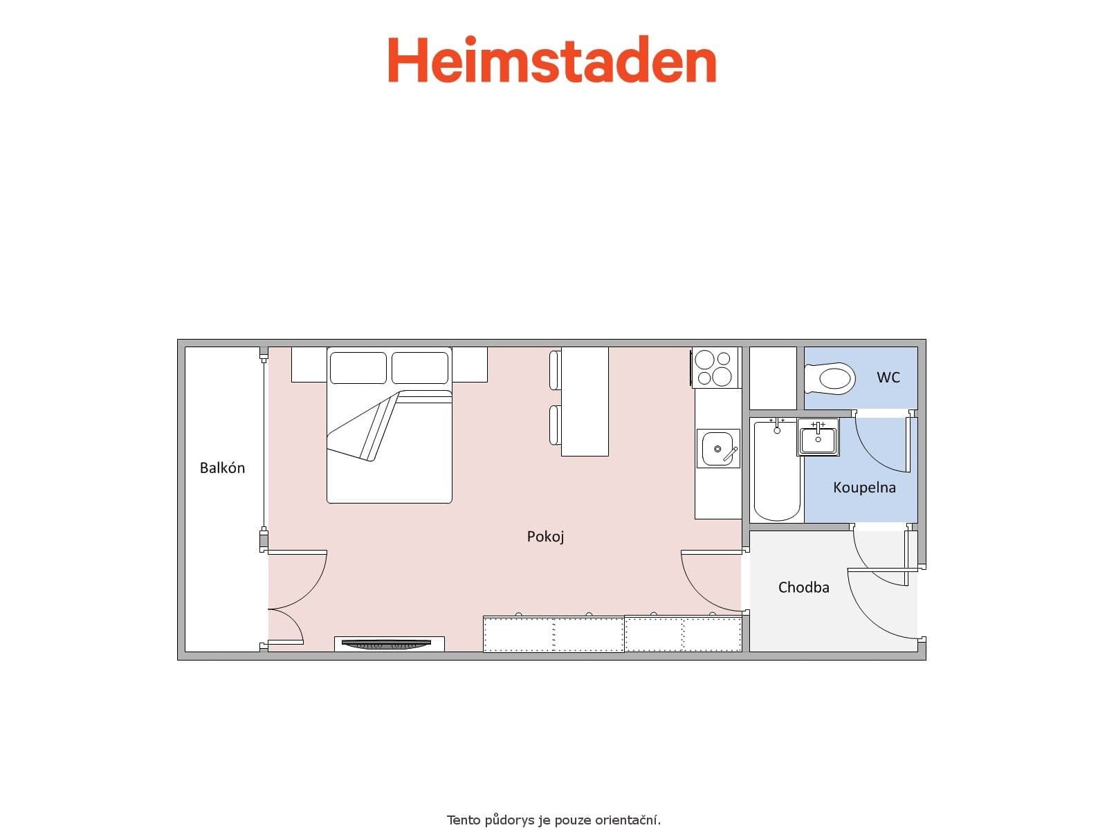 Studio flat to rent, 23 m², Československé armády, Frýdek-Místek, Moravskoslezský Region Studio flat to rent, 23 m², Československé armády, Frýdek-Místek, Moravskoslezský Region