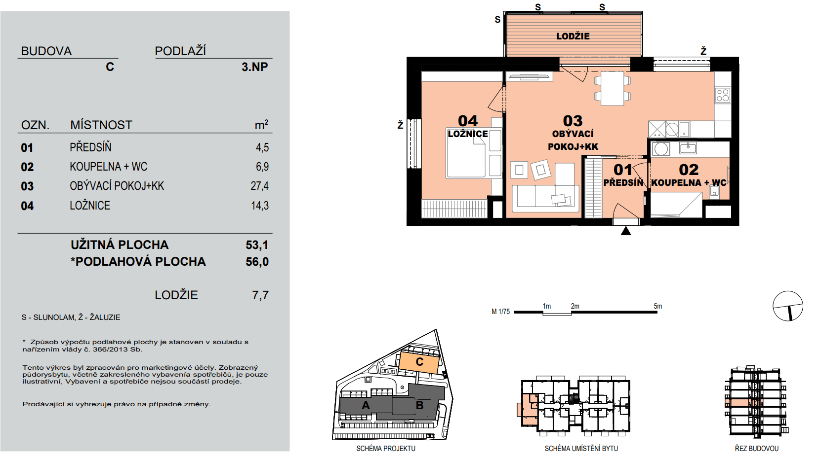1 bedroom with open-plan kitchen flat to rent, 56 m², Vondřichova, Mladá Boleslav, Středočeský Region 1 bedroom with open-plan kitchen flat to rent, 56 m², Vondřichova, Mladá Boleslav, Středočeský Region
