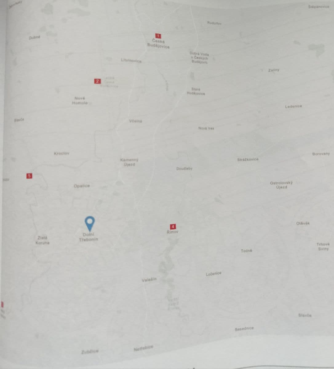 plot for sale, 3,000 m², Dolní Třebonín, Jihočeský Region plot for sale, 3,000 m², Dolní Třebonín, Jihočeský Region