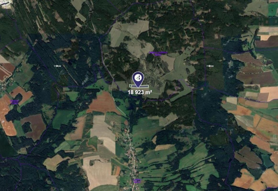 plot for sale, 18,923 m², Lodhéřov, Jihočeský Region plot for sale, 18,923 m², Lodhéřov, Jihočeský Region