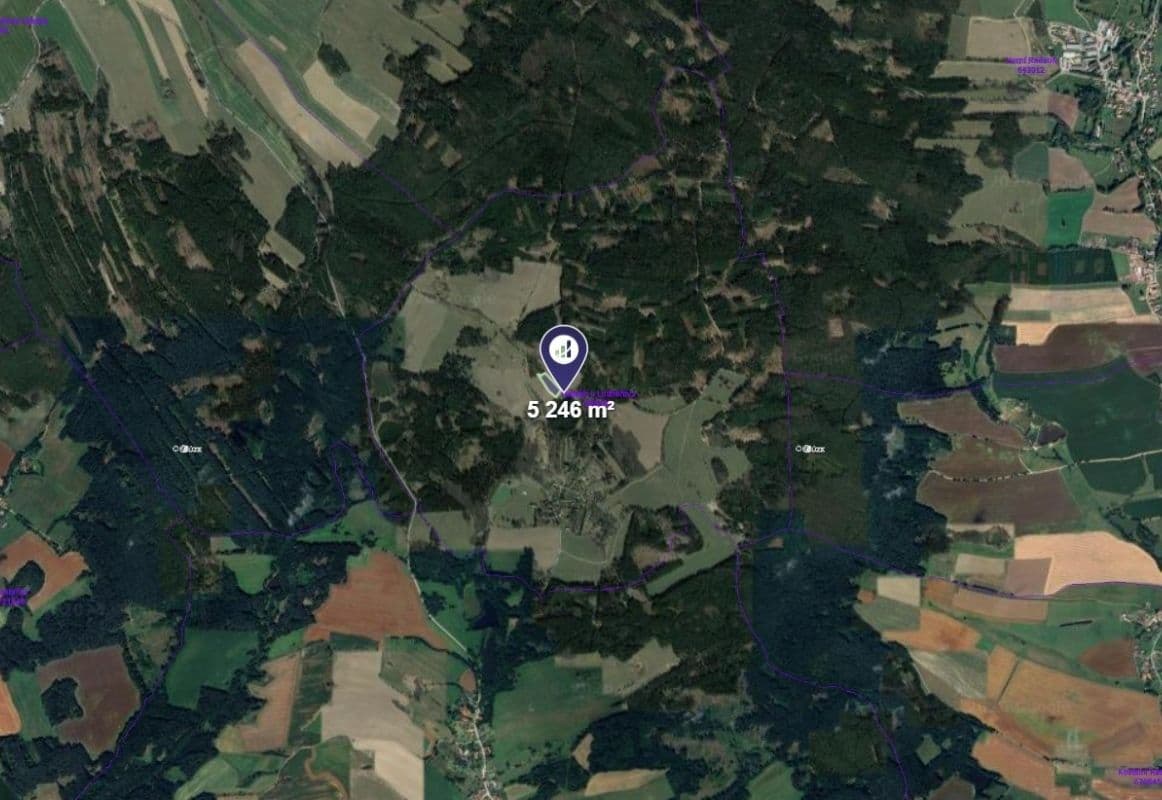 plot for sale, 5,246 m², Lodhéřov, Jihočeský Region plot for sale, 5,246 m², Lodhéřov, Jihočeský Region