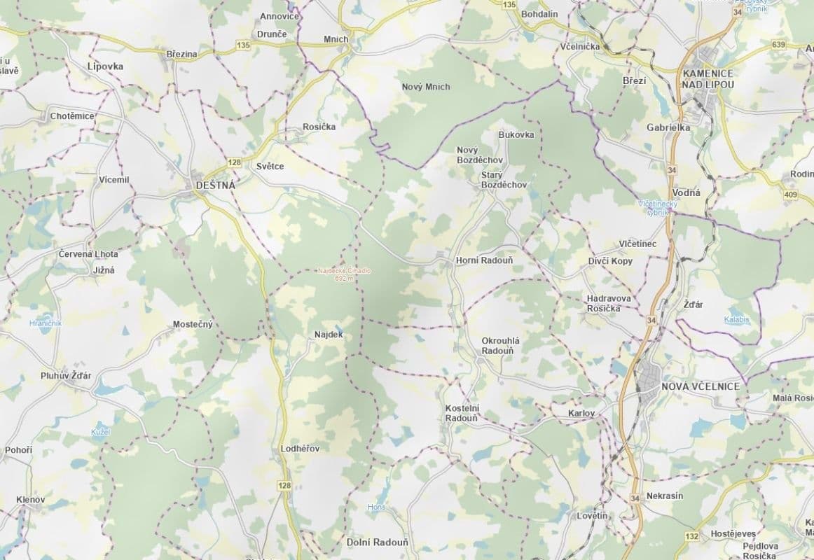 plot for sale, 44,686 m², Lodhéřov, Jihočeský Region plot for sale, 44,686 m², Lodhéřov, Jihočeský Region