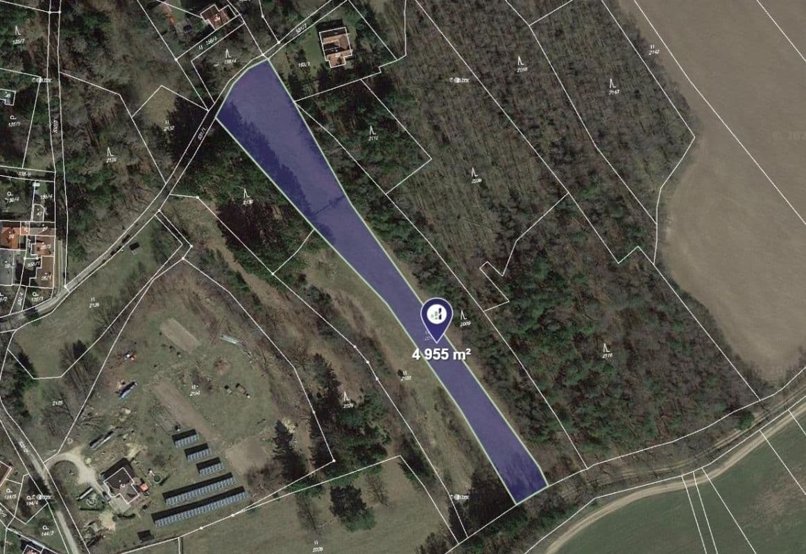 plot for sale, 4,955 m², Lodhéřov, Jihočeský Region plot for sale, 4,955 m², Lodhéřov, Jihočeský Region