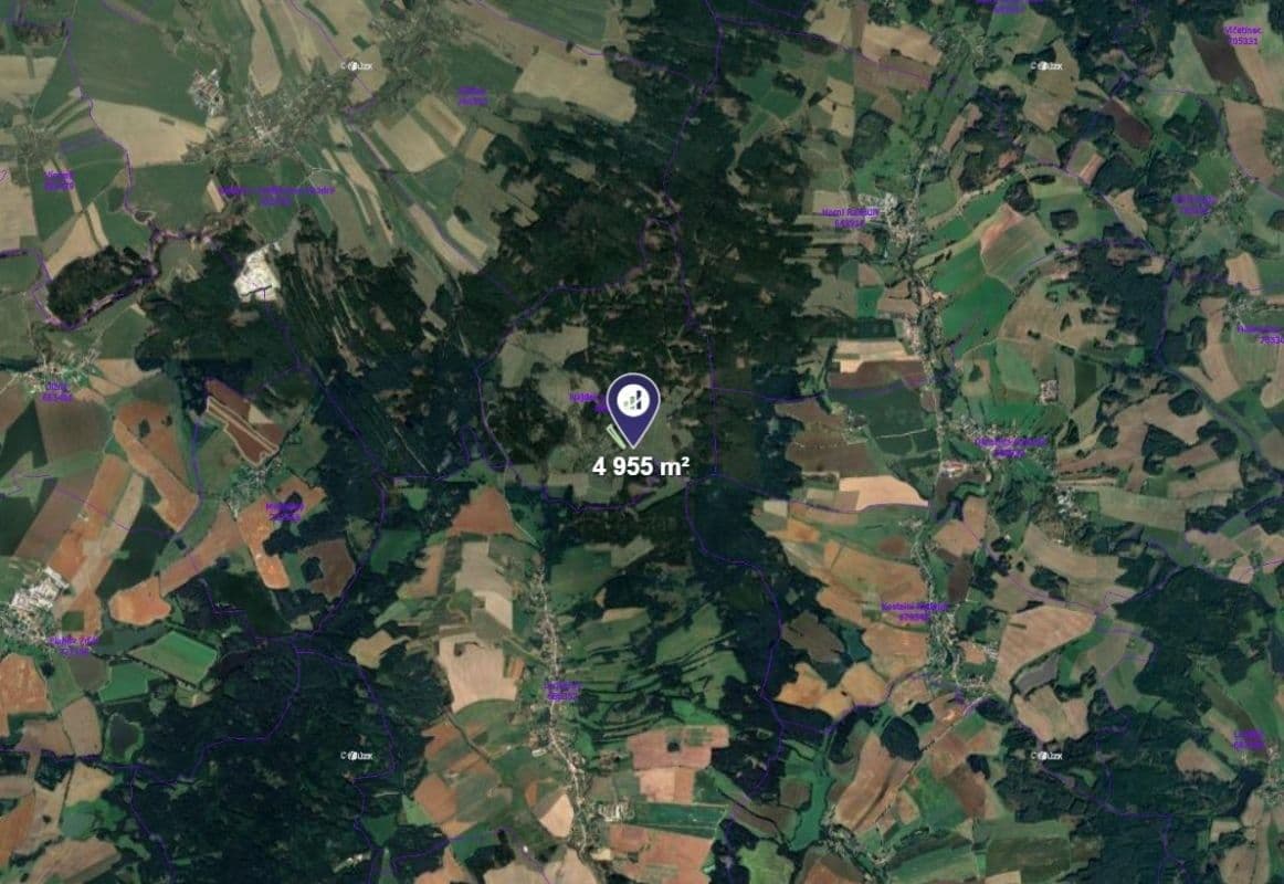 plot for sale, 4,955 m², Lodhéřov, Jihočeský Region plot for sale, 4,955 m², Lodhéřov, Jihočeský Region