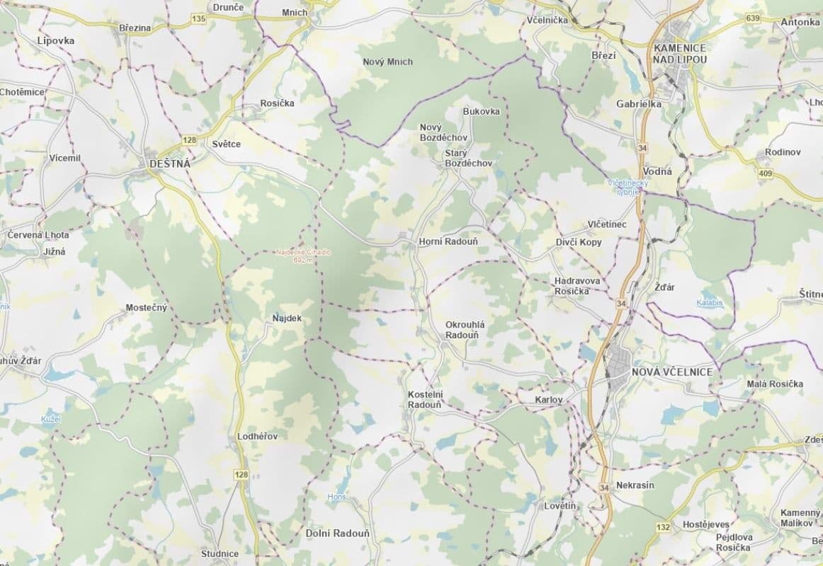 plot for sale, 4,955 m², Lodhéřov, Jihočeský Region plot for sale, 4,955 m², Lodhéřov, Jihočeský Region