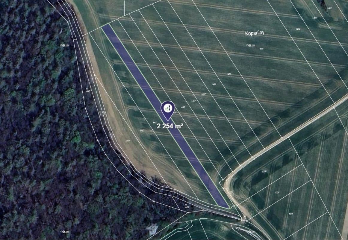 plot for sale, 2,254 m², Bělov, Zlínský Region plot for sale, 2,254 m², Bělov, Zlínský Region