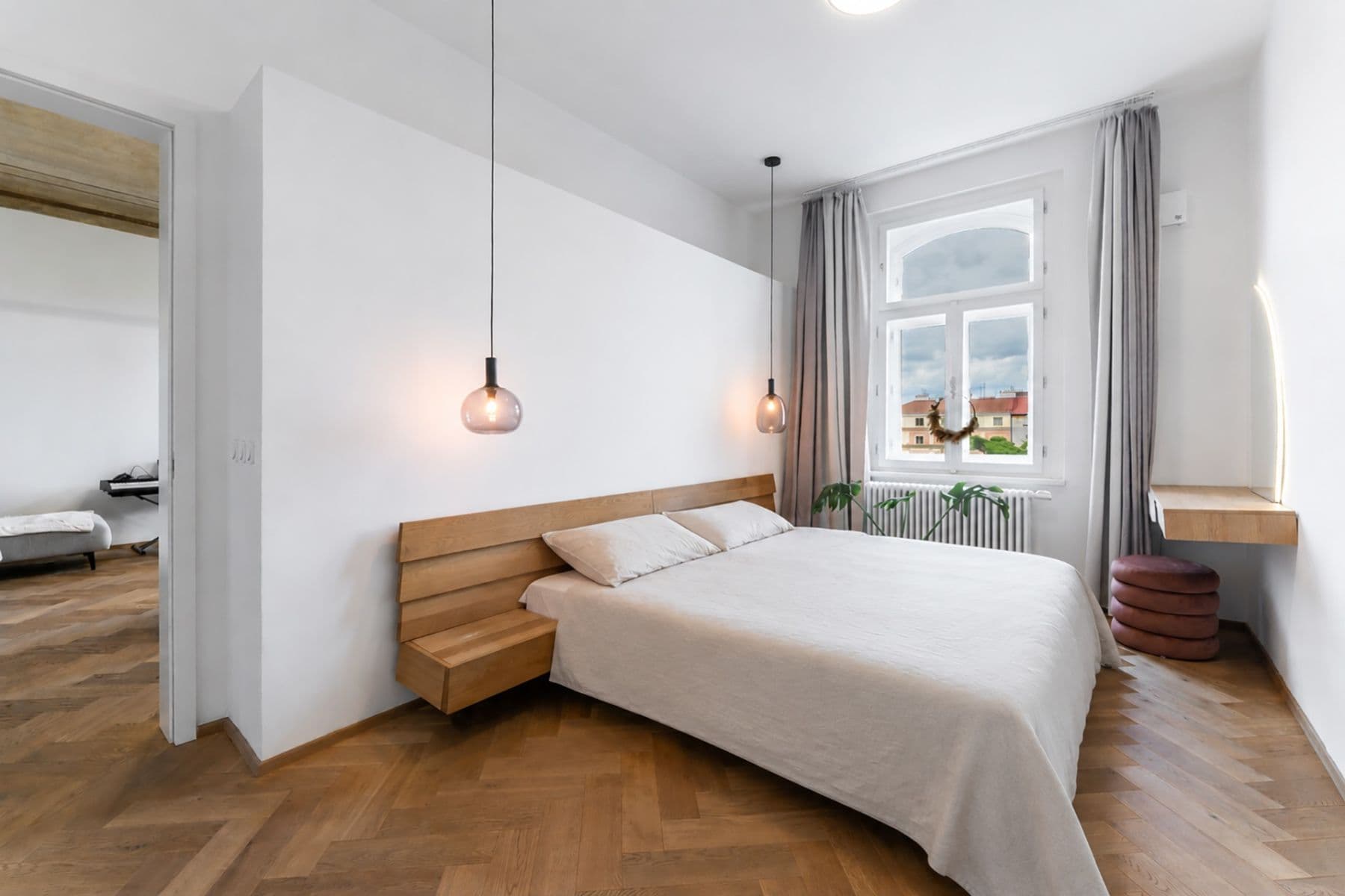 2 bedroom with open-plan kitchen flat to rent, 80 m², Slezská, Prague, Prague 2 bedroom with open-plan kitchen flat to rent, 80 m², Slezská, Prague, Prague