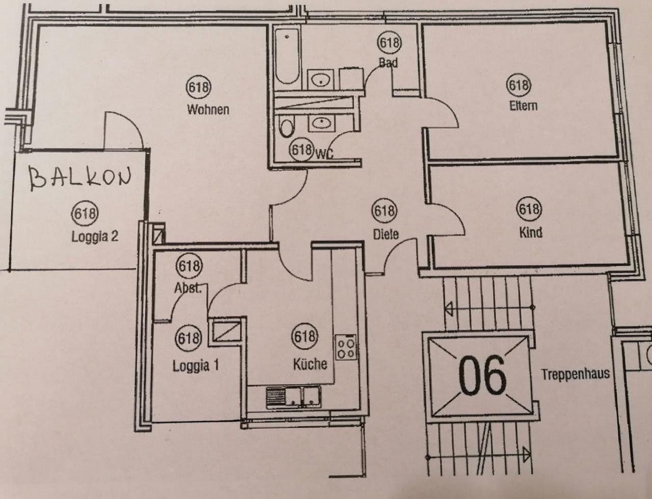 2 bedroom with open-plan kitchen flat for sale, 95 m², Stuttgart - Möhringen, Baden-Württemberg 2 bedroom with open-plan kitchen flat for sale, 95 m², Stuttgart - Möhringen, Baden-Württemberg