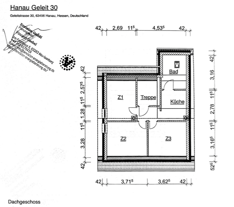 3 bedroom flat to rent, 45 m², Geleitstraße 30, Hanau, Hesse 3 bedroom flat to rent, 45 m², Geleitstraße 30, Hanau, Hesse
