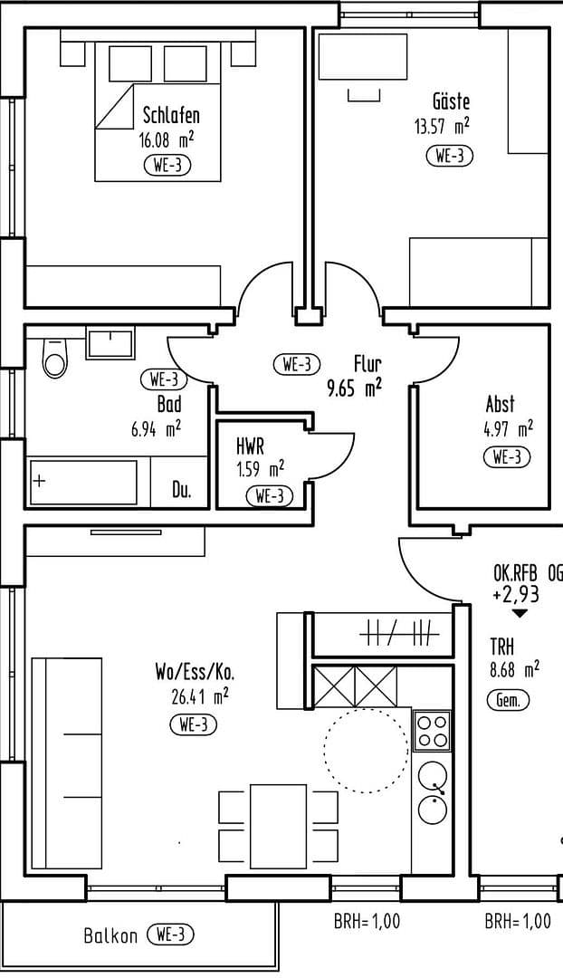 3 bedroom flat for sale, 80 m², Rülzheim, Rhineland-Palatinate 3 bedroom flat for sale, 80 m², Rülzheim, Rhineland-Palatinate