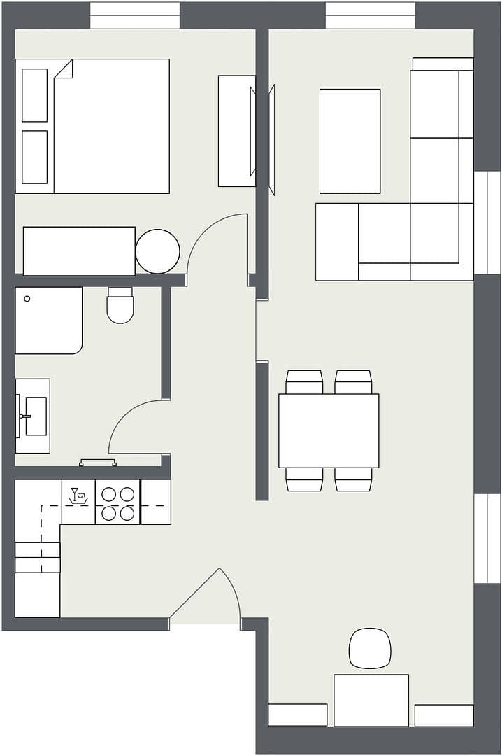 2 bedroom flat to rent, 55 m², berlin, Berlin 2 bedroom flat to rent, 55 m², berlin, Berlin