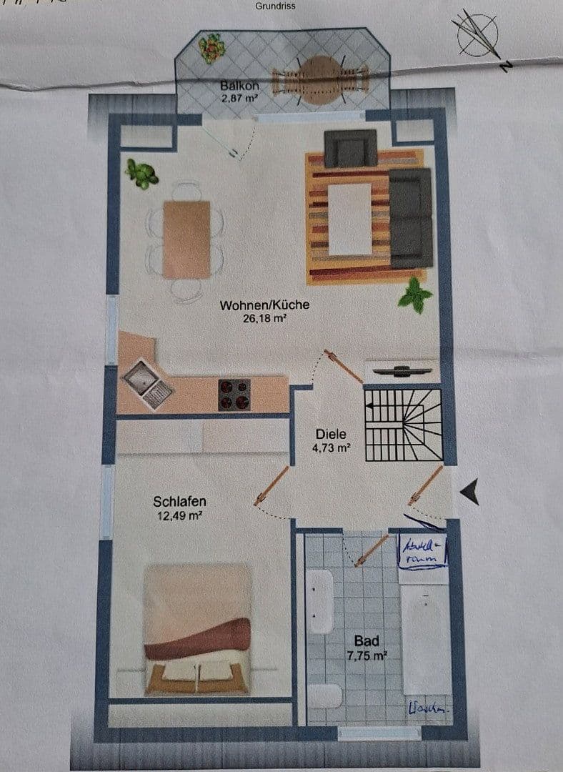 3 bedroom flat for sale, 67 m², Hamburg, Hamburg 3 bedroom flat for sale, 67 m², Hamburg, Hamburg