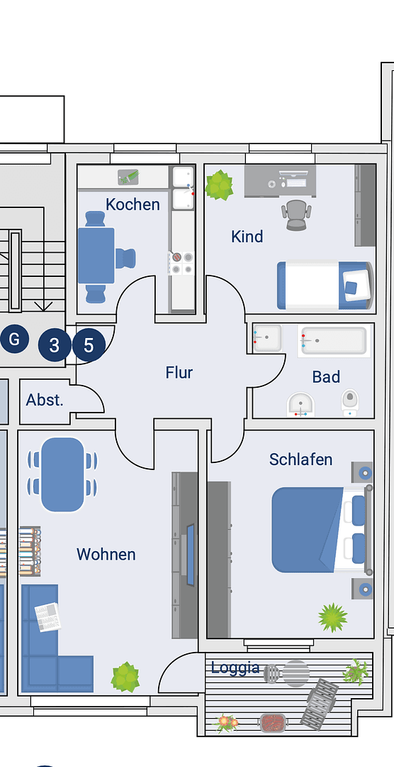 3 bedroom flat to rent, 82 m², Alte Grenzstraße 189, Recklinghausen, North Rhine-Westphalia 3 bedroom flat to rent, 82 m², Alte Grenzstraße 189, Recklinghausen, North Rhine-Westphalia