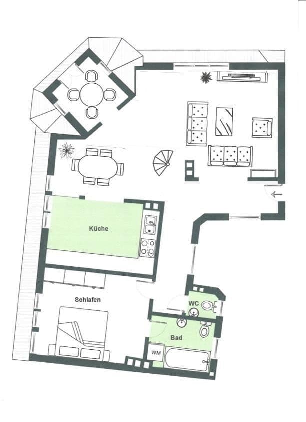 5 bedroom flat to rent, 135 m², Saarbrücken, Saarland 5 bedroom flat to rent, 135 m², Saarbrücken, Saarland