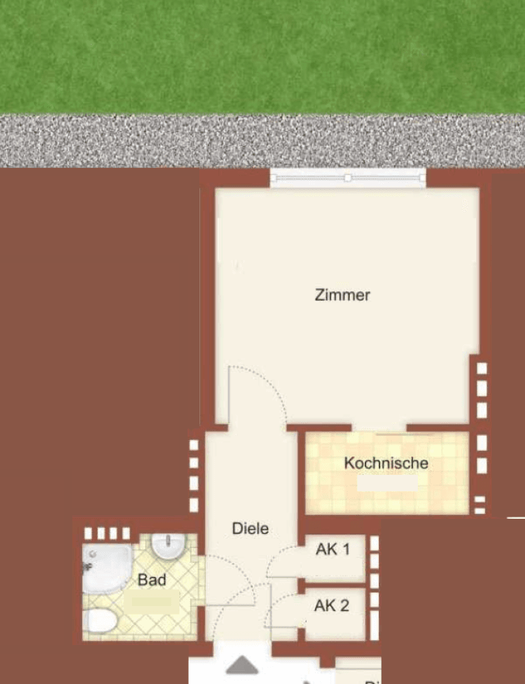 1 bedroom flat to rent, 28 m², Aachen, North Rhine-Westphalia 1 bedroom flat to rent, 28 m², Aachen, North Rhine-Westphalia